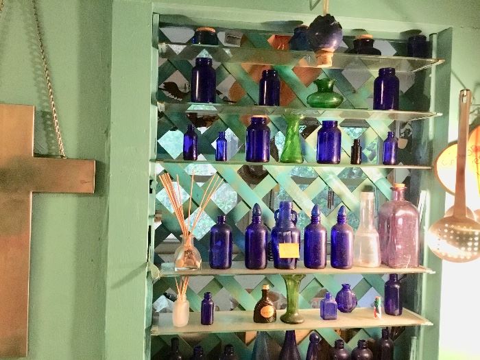 Bottles in kitchen