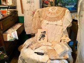 Lace and linens