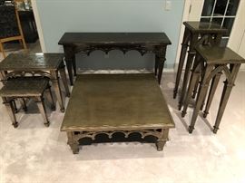Stacking Tables, Pedastal Stands, Sofa Table, Coffee Table 