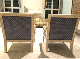 Back of Bernhardt Side Chairs 