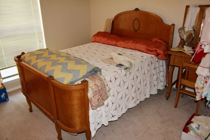 Birds Eye Maple Wrap Around Bed