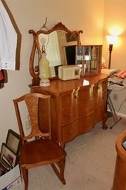 Birds Eye Maple Dresser & Rocker