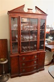 Duncan Phyfe-Style China Cabinet