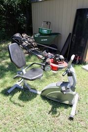 Troy Bilt Mower, Exercise Machine