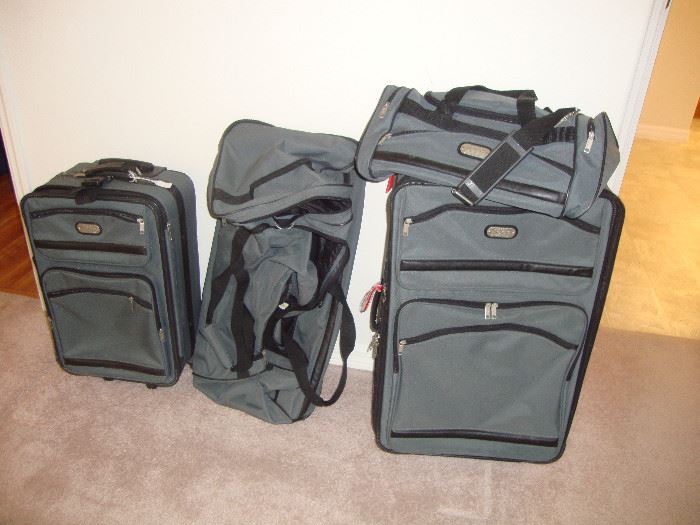 assorted luggage