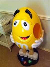 Large M&M display