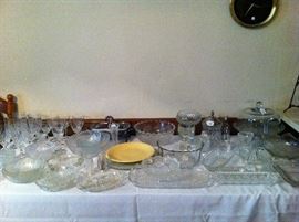 Clear glassware