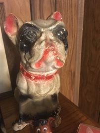 vintage dog figurine