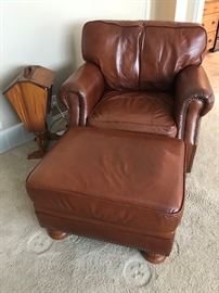 Leather furniture by Drexel