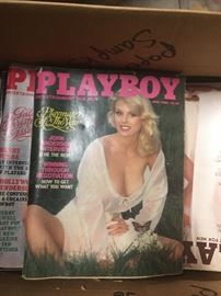 old playboy  magazines