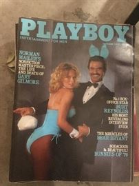 burt reynolds playboy magazines