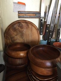 Wooden Bowls.