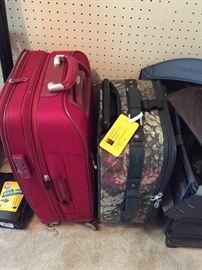 Suitcases.