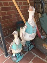 Duck Garden Ornaments.