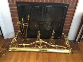 Brass Fireplace Pieces