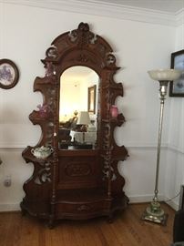 Walnut Etagere