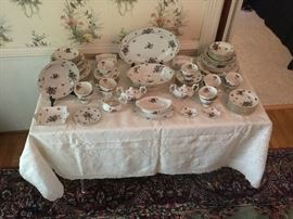 Set of Spring Violet China
