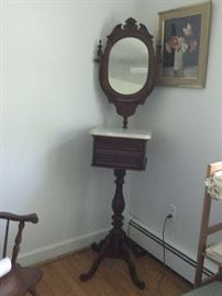 Walnut Shaving Stand