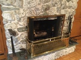 Brass Fireplace Accessories