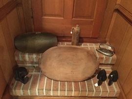 Dough Bowl and Flat Irons
