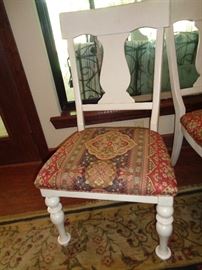 closeup of the chairs