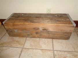 wooden box