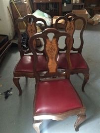 Set of exceptional 19th century Beidamire Chairs