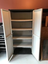Stanley Plastic Storage Cabinet   http://www.ctonlineauctions.com/detail.asp?id=715864