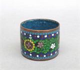 Vintage Cloisonne Napkin Ring