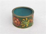 Vintage Cloisonne Napkin Ring