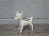 Vintage Cast Iron Lamb Planter