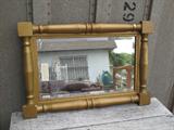 Antique Gilt Mirror with one inch bevel