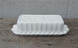 Westmoreland Milk Glass Butter Dish