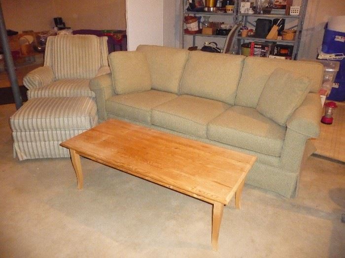 more sofas / chairs  / coffee table