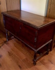 Antique cedar hope chest / trunk