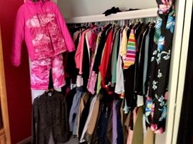 Girls and womens clothing