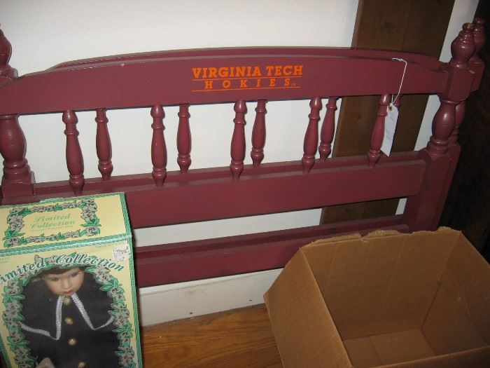 Twin size bed frame in VT color.