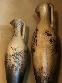 Pair of Clay Jugs