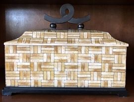 Decorative Tile Lidded Box 
