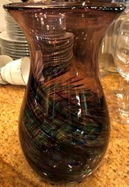 Swirl Glass Vase