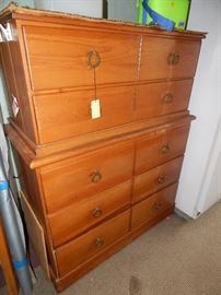 Vintage Gentlemen's Chest - Large. It's worth buying for the pulls