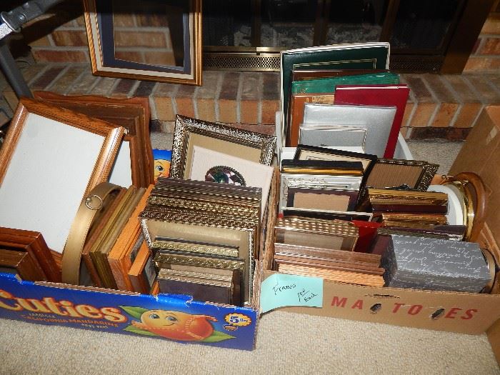 Lots of Picture Frames
