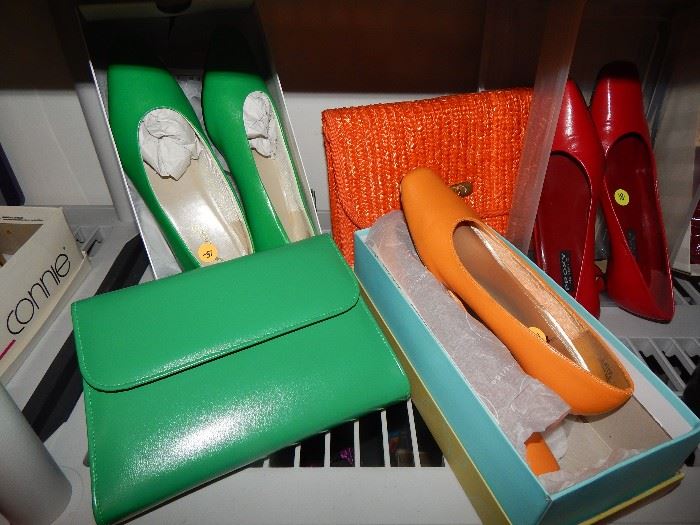 Clutch Bags and Pumps
