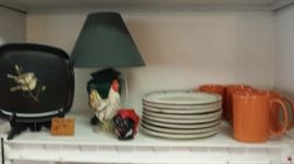 Old restaurant ware plates