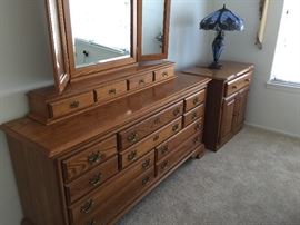Oak bedroom dresser