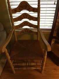 Two arm chairs