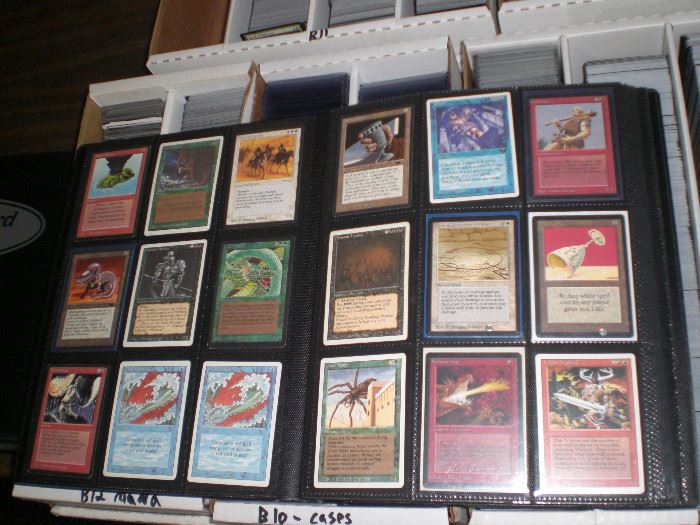 part of a 40,000+ Magic the Gathering card collection selling at 6pm