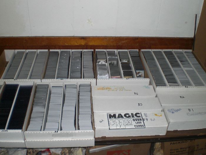 part of a 40,000+ Magic the Gathering card collection selling at 6pm
