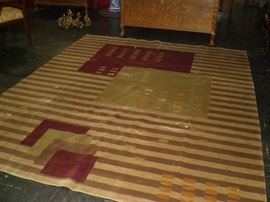 8x10 arts and crafts pattern woolrug