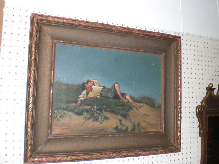 F, Von Lenbach oil painting